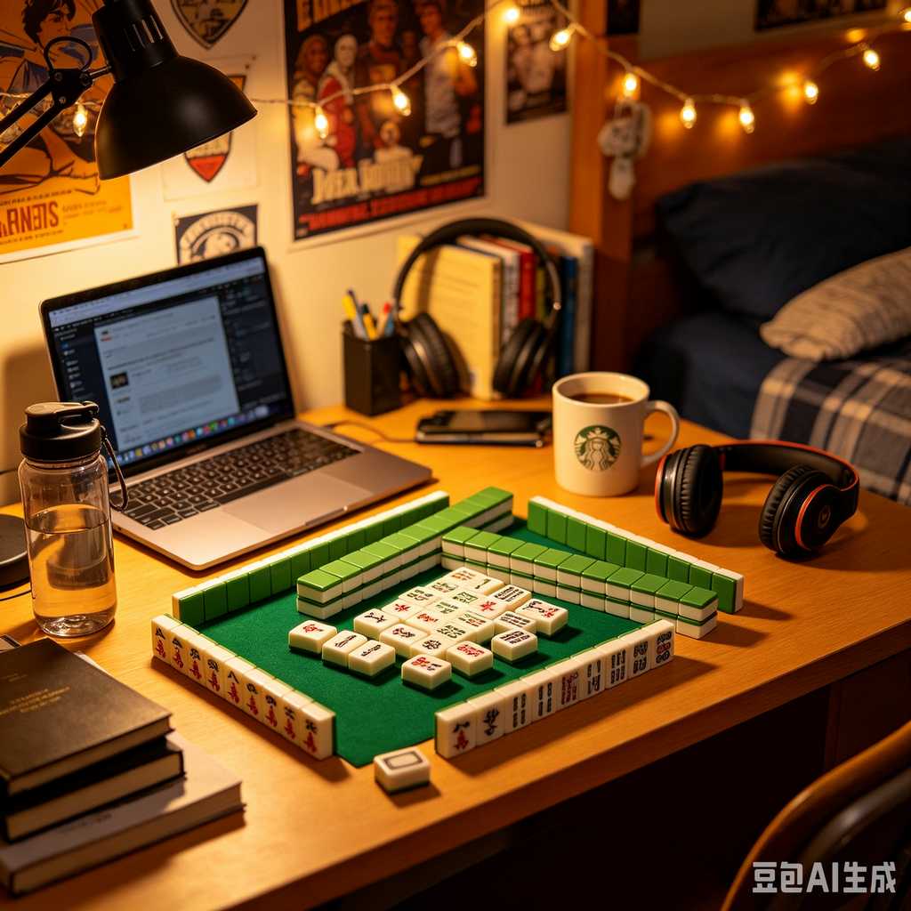 mah jongg set with carrying case