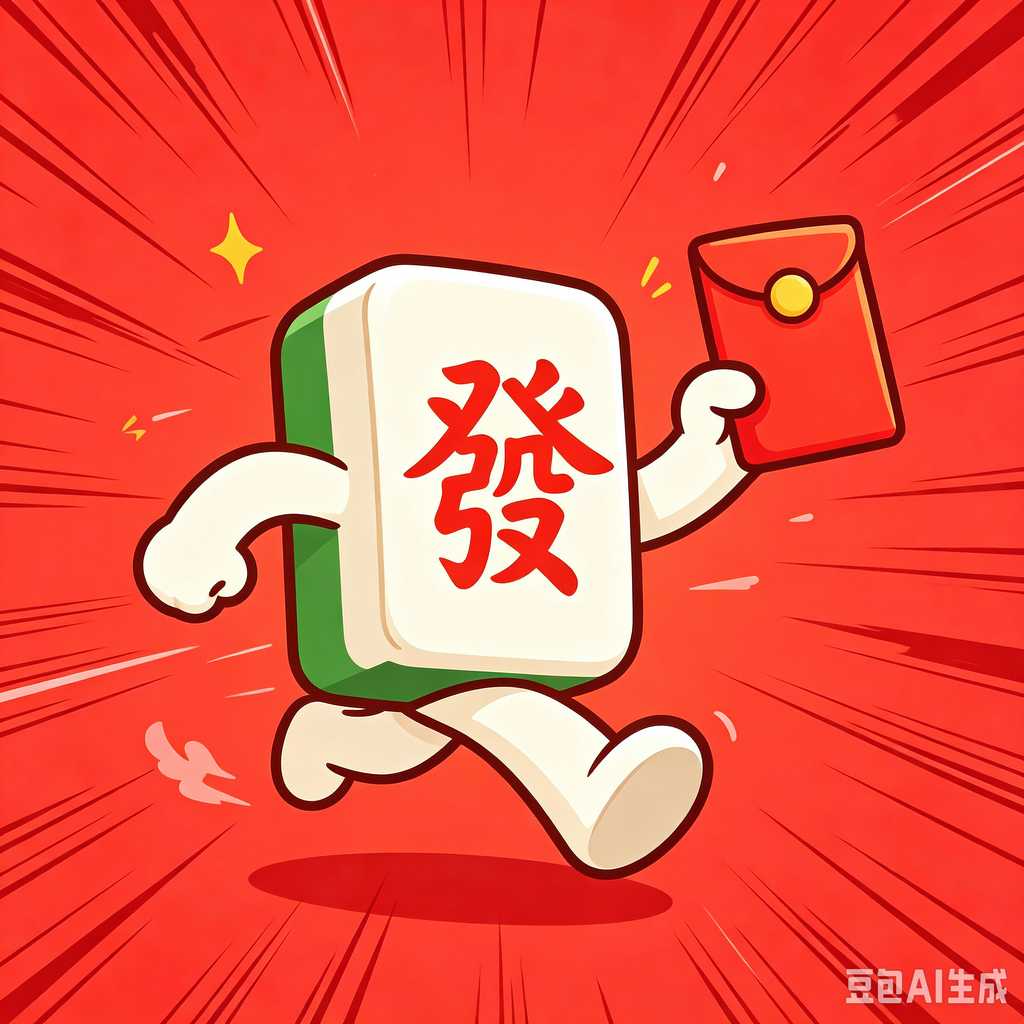 antique style mahjong set