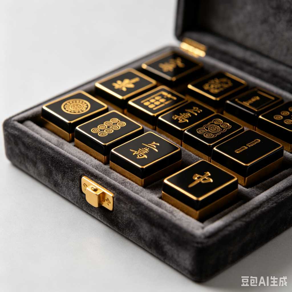 compact mahjong set for small home
