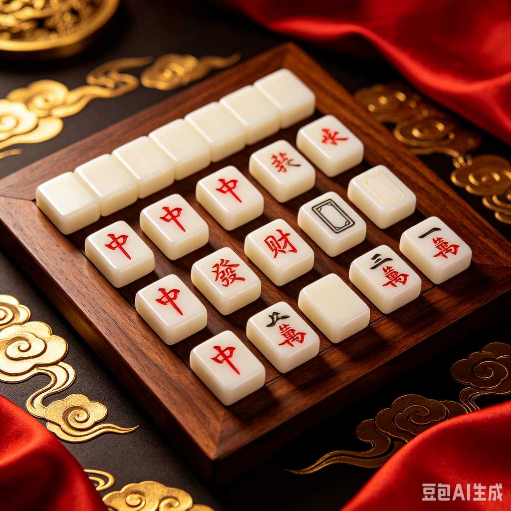 chinese mahjong accessory set
