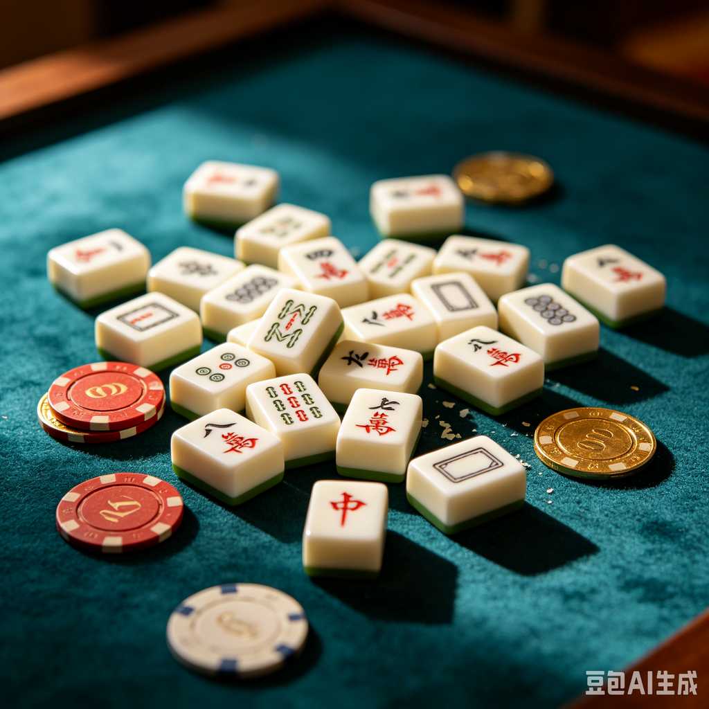 unique decoration mahjong tiles